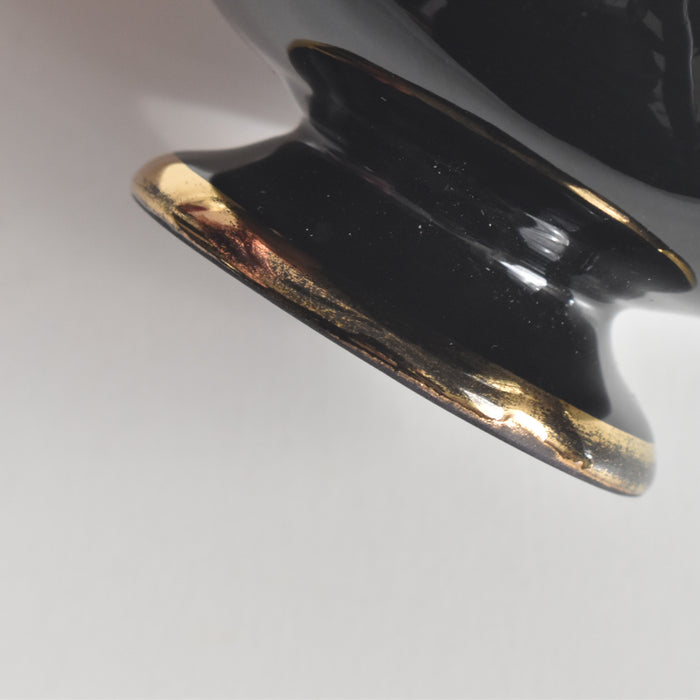 ヴィンテージコーヒーカップ＆ソーサー A.Dressinval ア.ドラサンヴァル ブラック