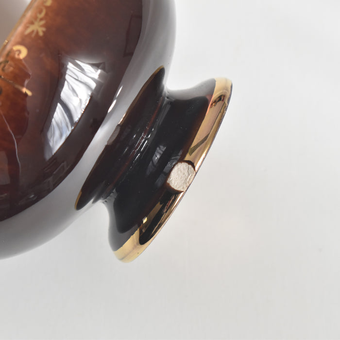 ヴィンテージコーヒーカップ＆ソーサー A.Dressinval ア.ドラサンヴァル ブラウン