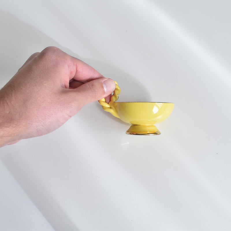 ヴィンテージミニカップ A.Dressinval ア.ドラサンヴァル イエロー A