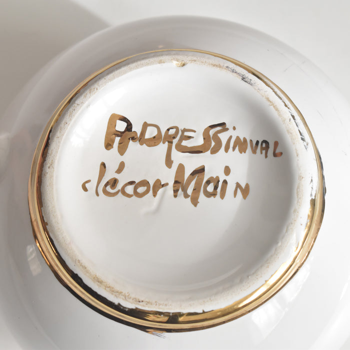 ヴィンテージクリーマー A.Dressinval ア.ドラサンヴァル ホワイト