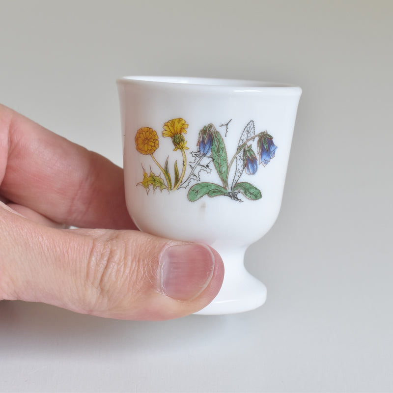 ヴィンテージ エッグカップ（コクティエ） アルコパル フラワー