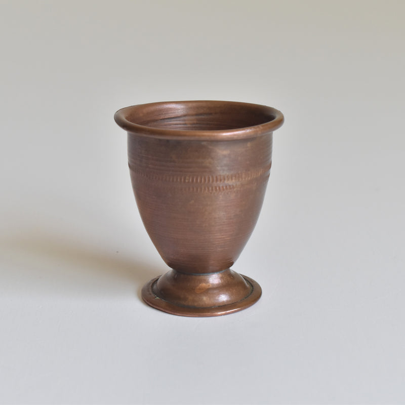 Vintage Copper Egg Cup (Coquetier)