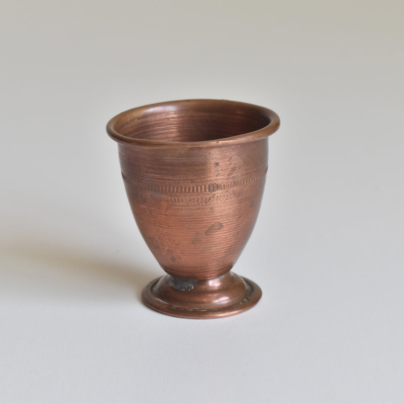 Vintage Copper Egg Cup (Coquetier)