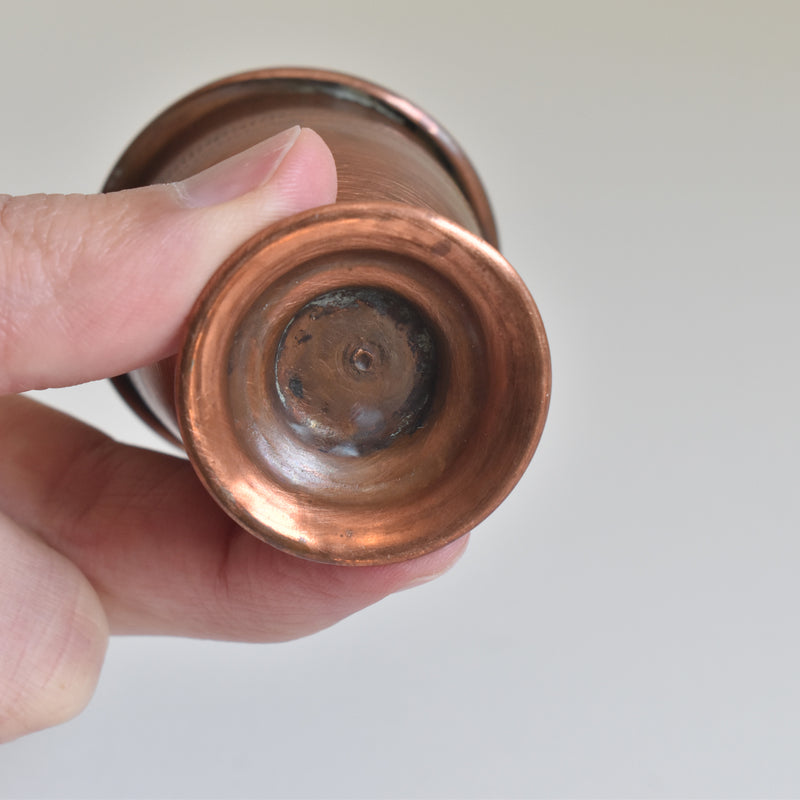 Vintage Copper Egg Cup (Coquetier)