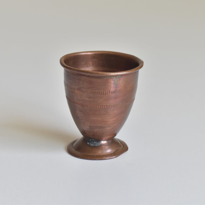Vintage Copper Egg Cup (Coquetier)
