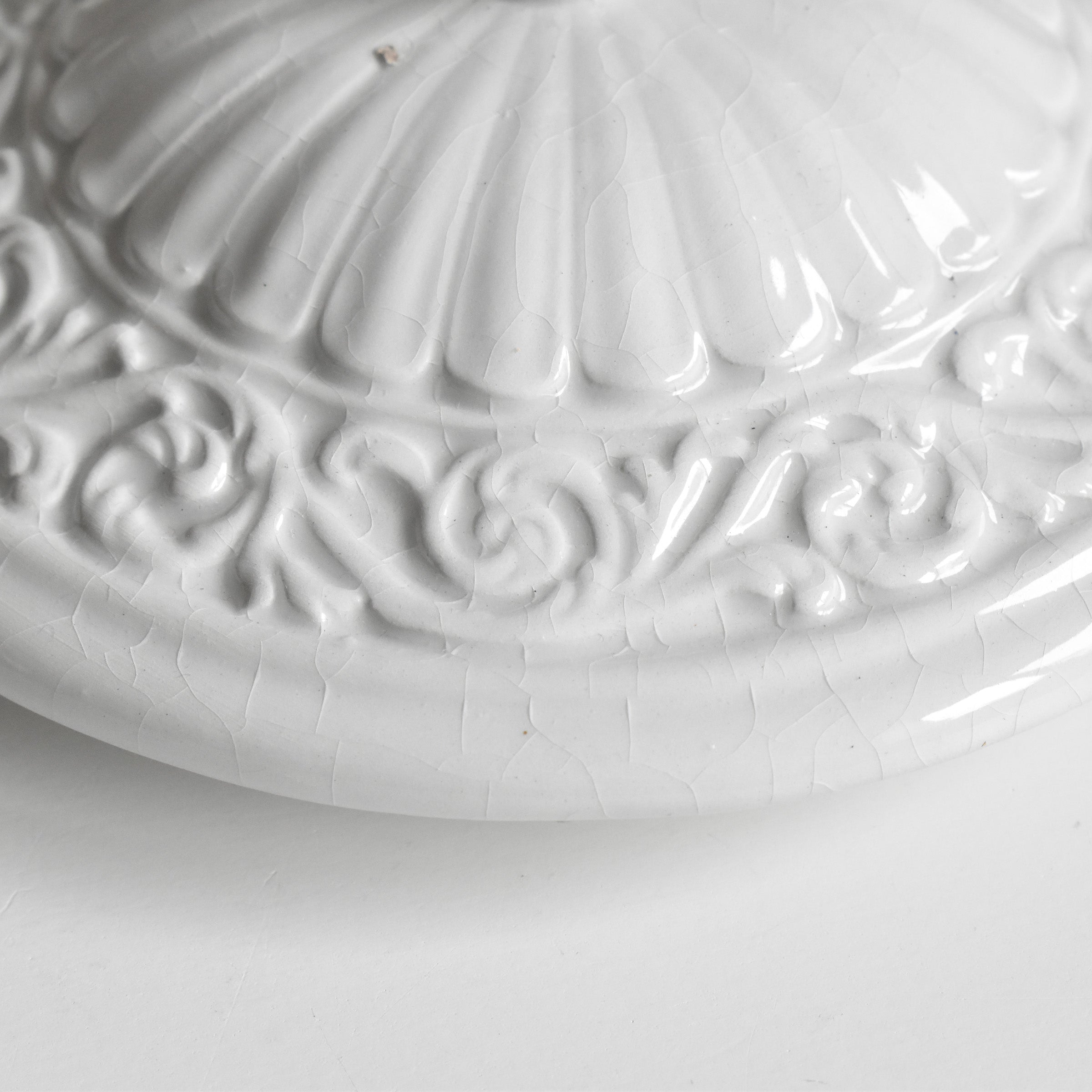 ヴィンテージボンボニエール Faience Blanche — Loane Interior ヴィンテージボンボニエール Faience Blanche — Loane Interior