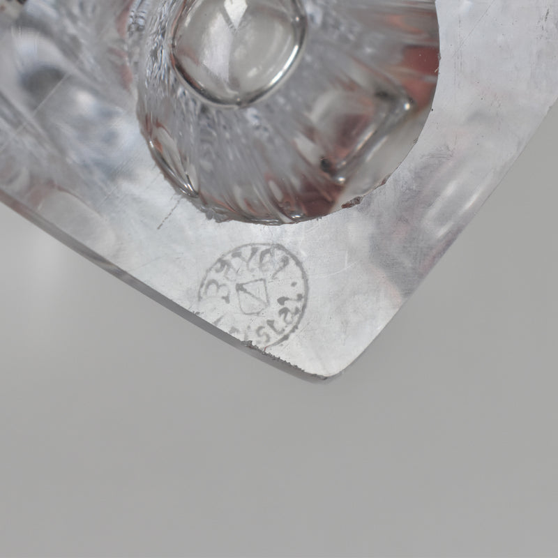 Vintage Crystal Glass Single Flower Vase Bayel A
