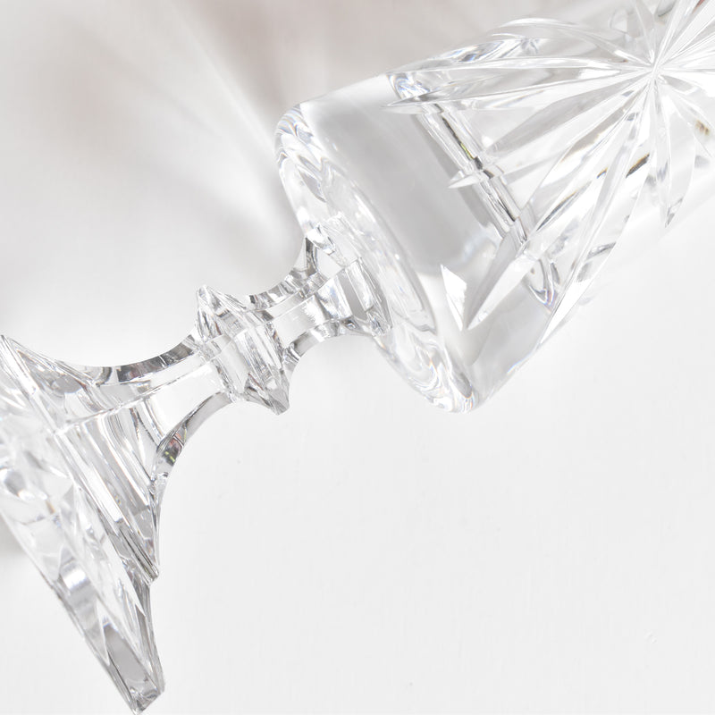 Vintage Crystal Glass Bud Vase Bayel B