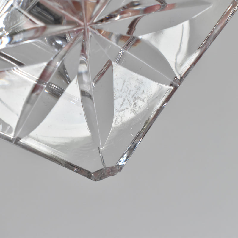 Vintage Crystal Glass Bud Vase Bayel B
