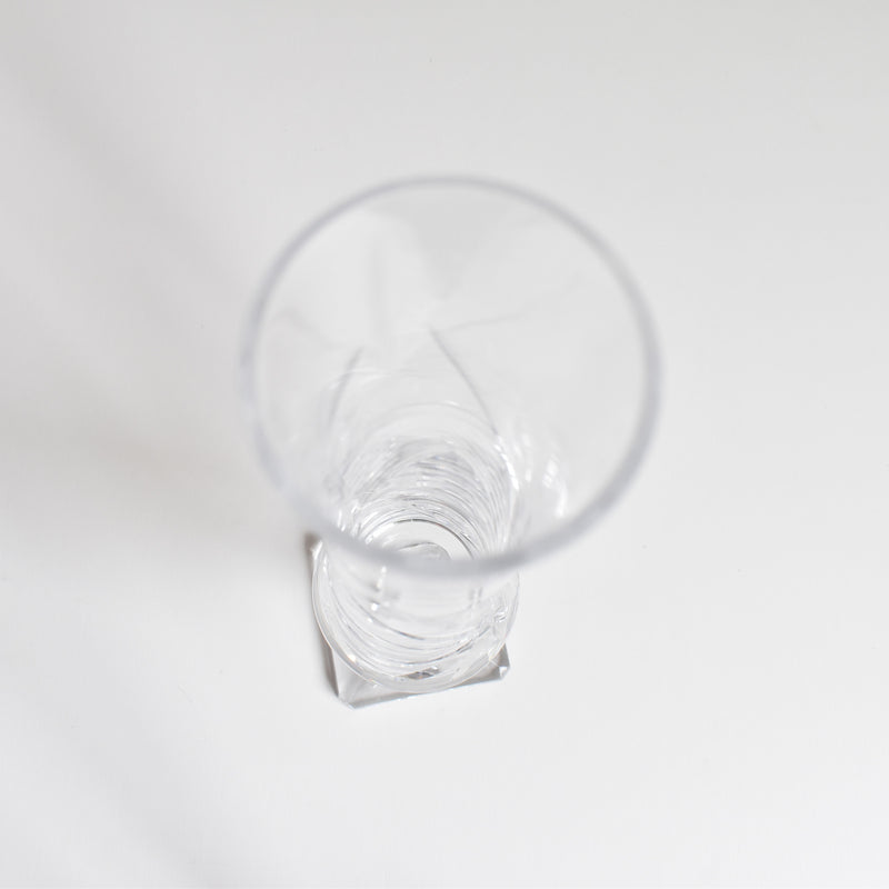 Vintage Crystal Glass Bud Vase Bayel B