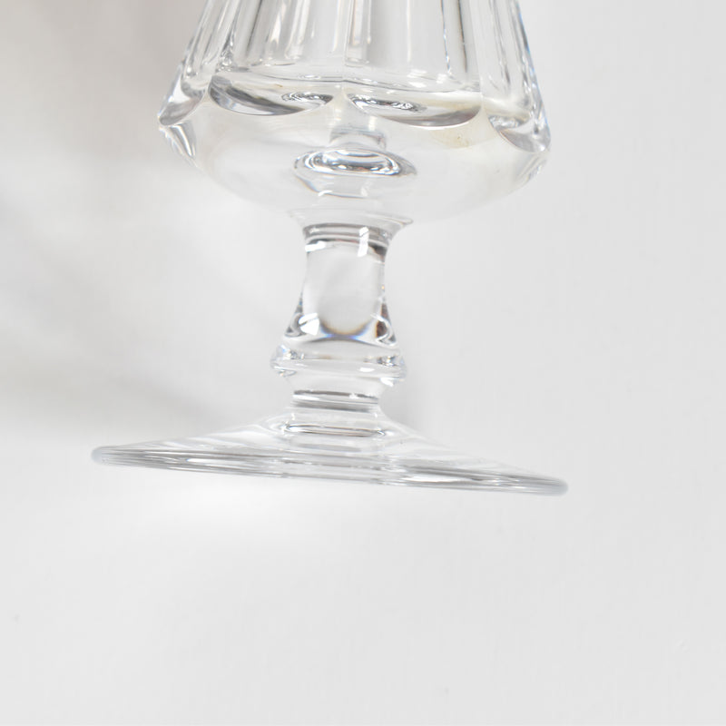 Vintage Crystal Glass Soliflore Vase, Sèvres