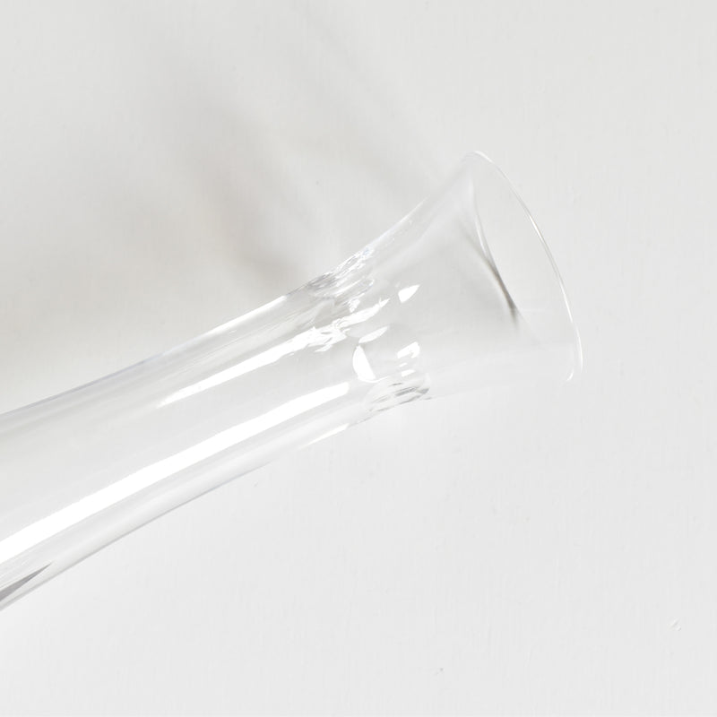 Vintage Crystal Glass Soliflore Vase, Sèvres