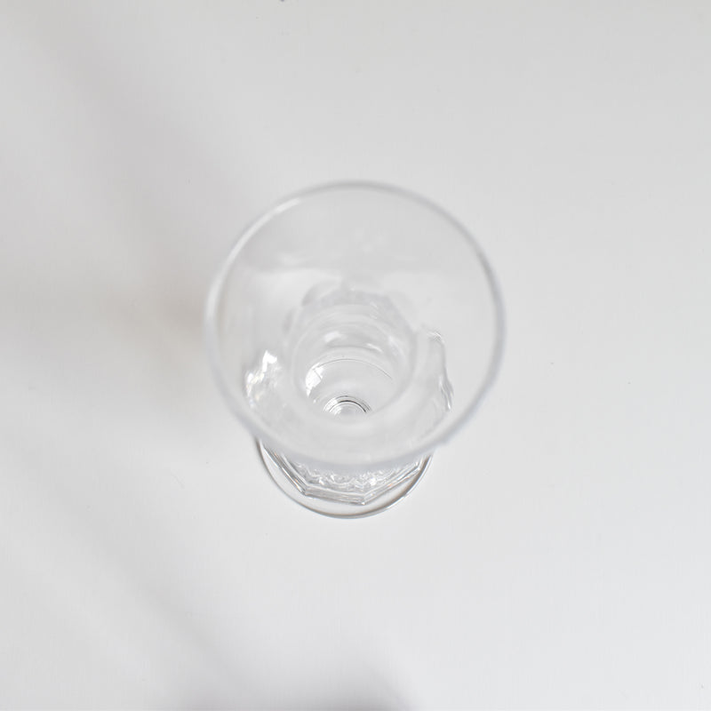 Vintage Crystal Glass Soliflore Vase, Sèvres