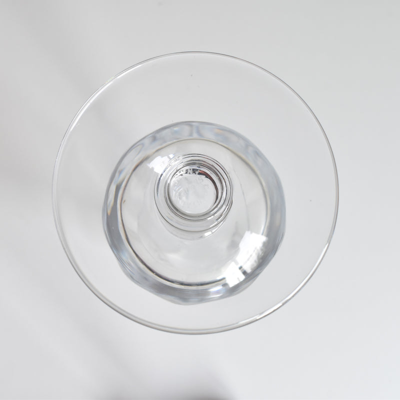 Vintage Crystal Glass Soliflore Vase, Sèvres