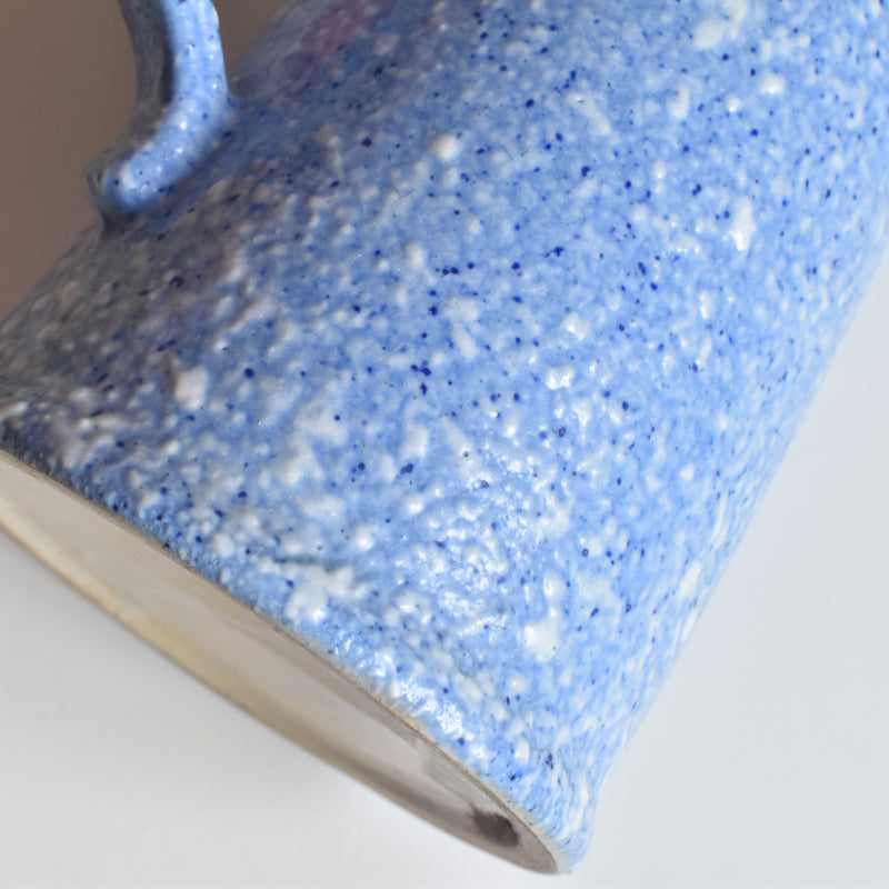 Vintage Pitcher Digoin Blue