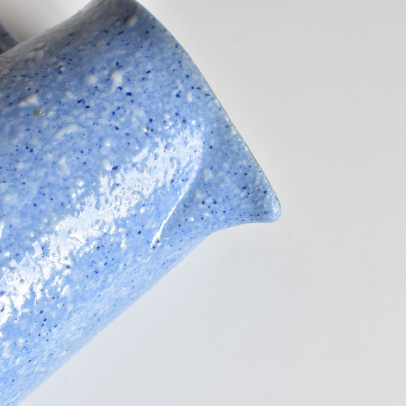 Vintage Pitcher Digoin Blue