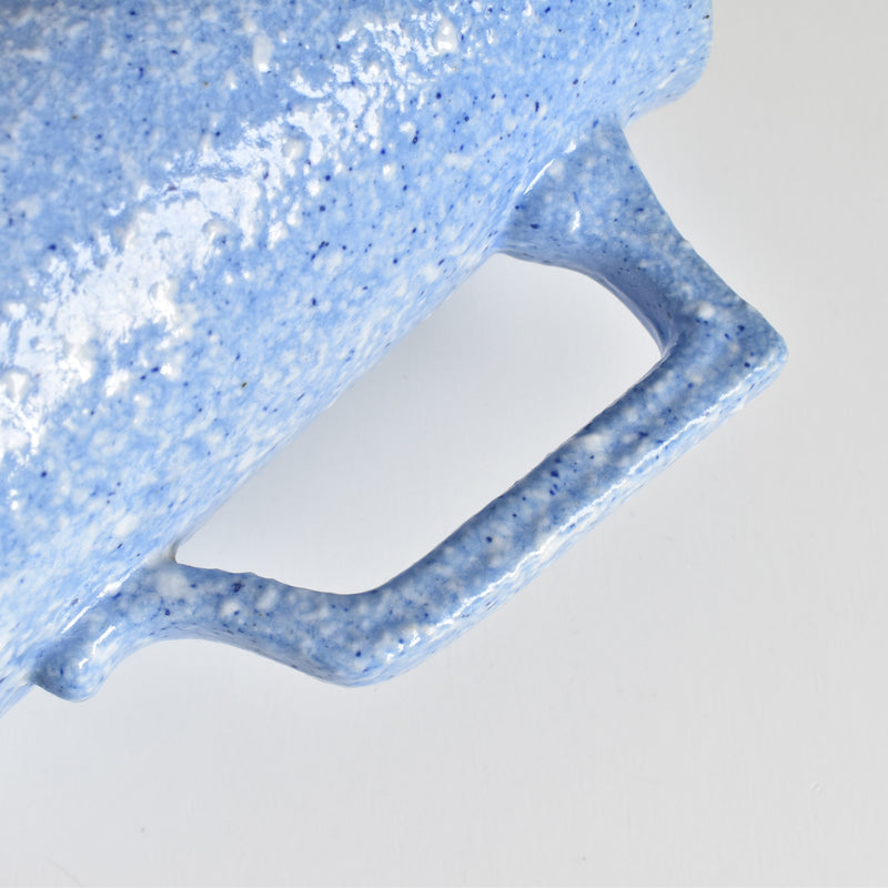 Vintage Pitcher Digoin Blue
