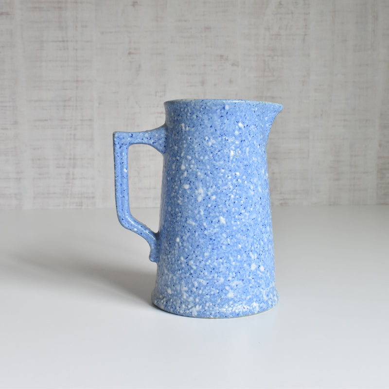 Vintage Pitcher Digoin Blue