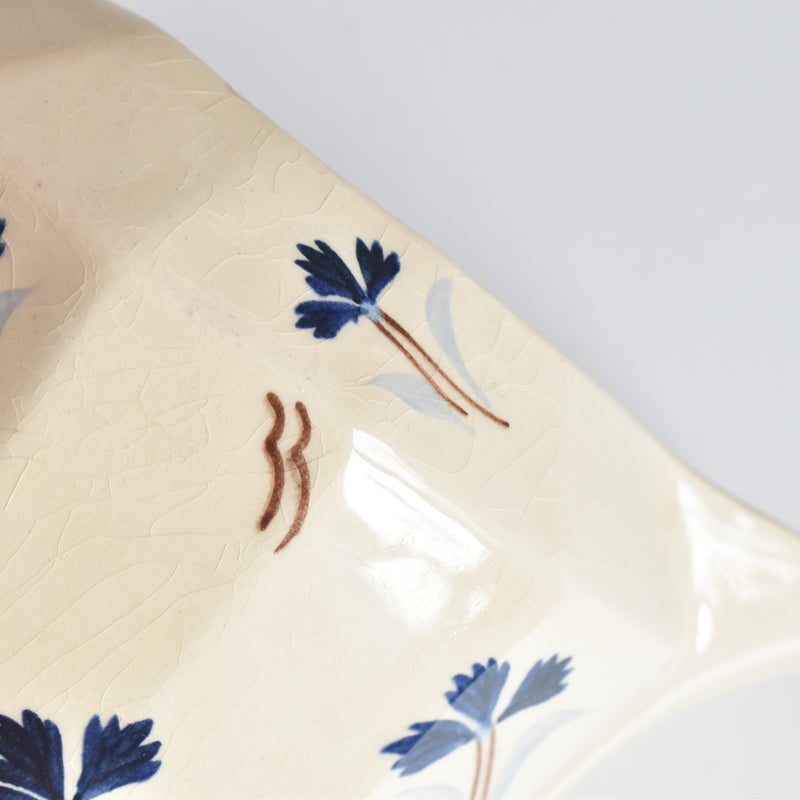 Vintage Small Pitcher Moulin des Loups Cornflower