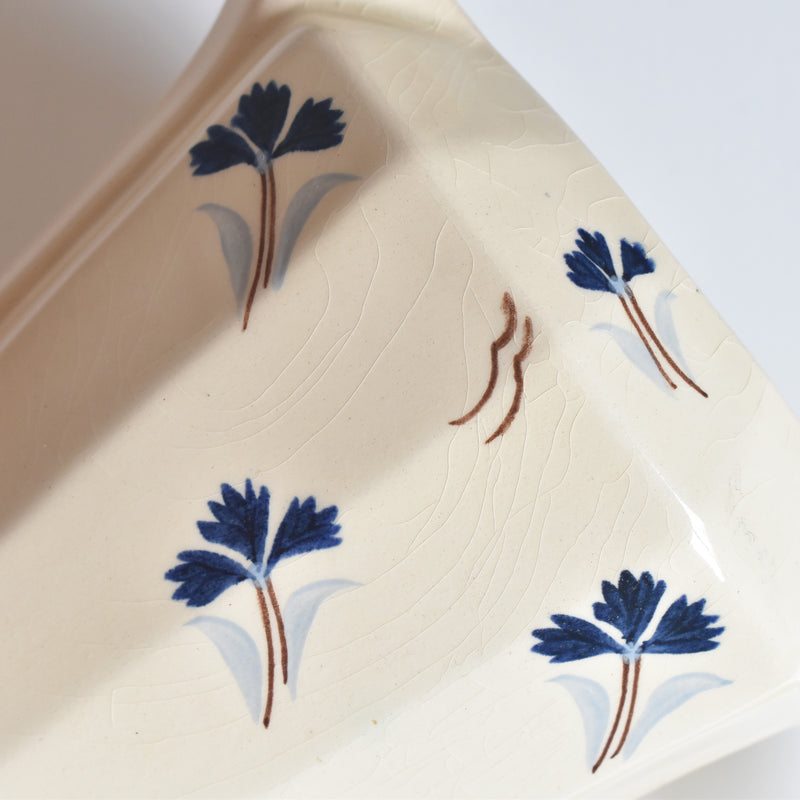 Vintage Small Pitcher Moulin des Loups Cornflower