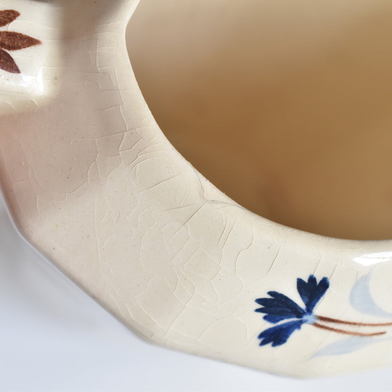 Vintage Small Pitcher Moulin des Loups Cornflower