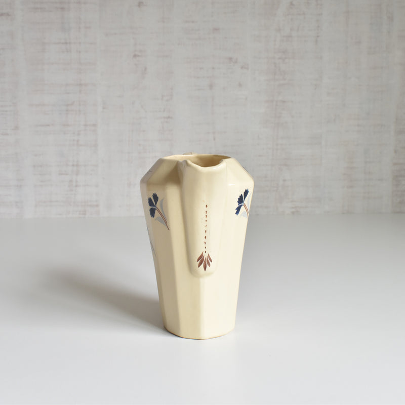 Vintage Small Pitcher Moulin des Loups Cornflower