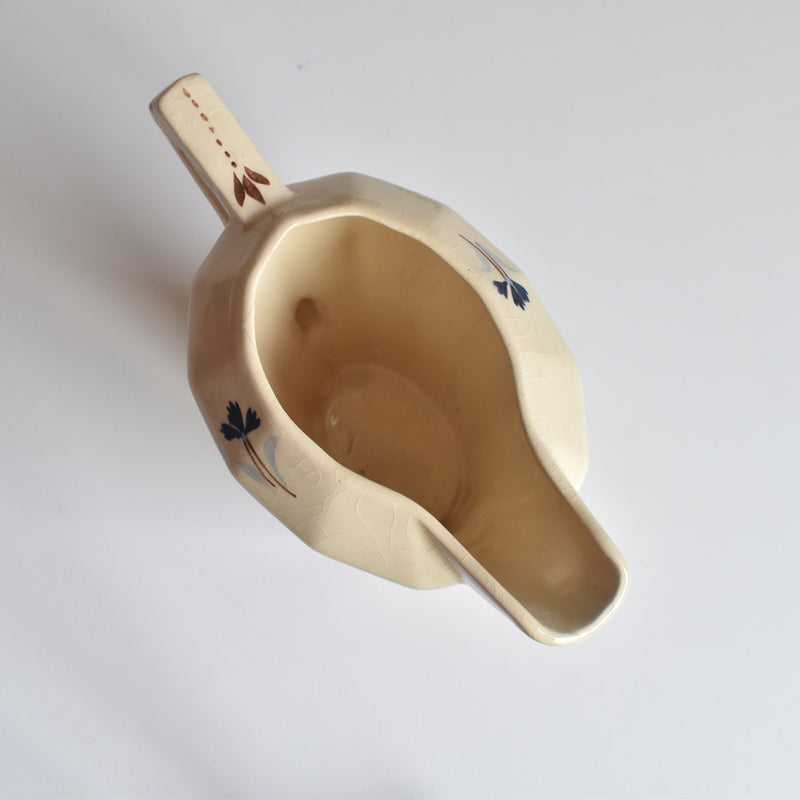 Vintage Small Pitcher Moulin des Loups Cornflower