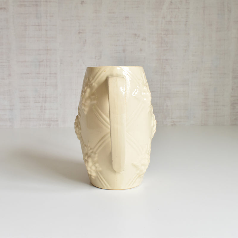 Vintage Pitcher, Digoin & Sarreguemines 7304 Crème