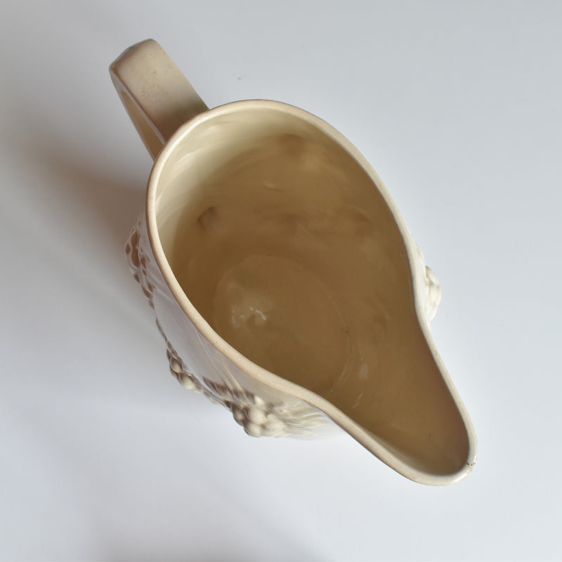 Vintage Pitcher, Digoin & Sarreguemines 7304 Crème