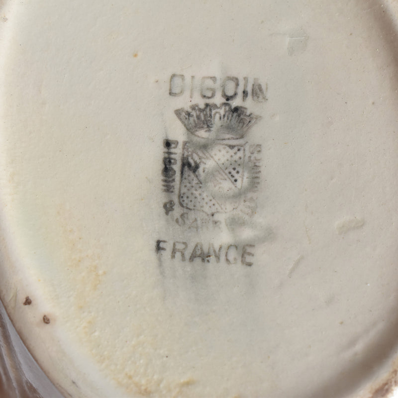 Vintage Pitcher, Digoin & Sarreguemines 7304 Crème