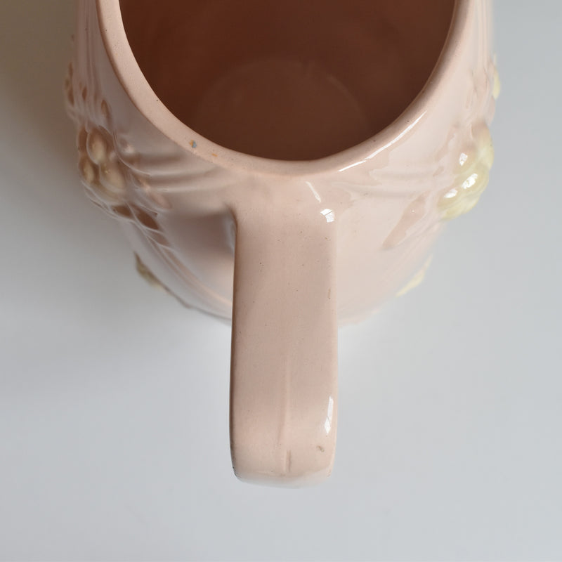 Vintage Digoin & Sarreguemines Pitcher 7304 Rose (Pink)