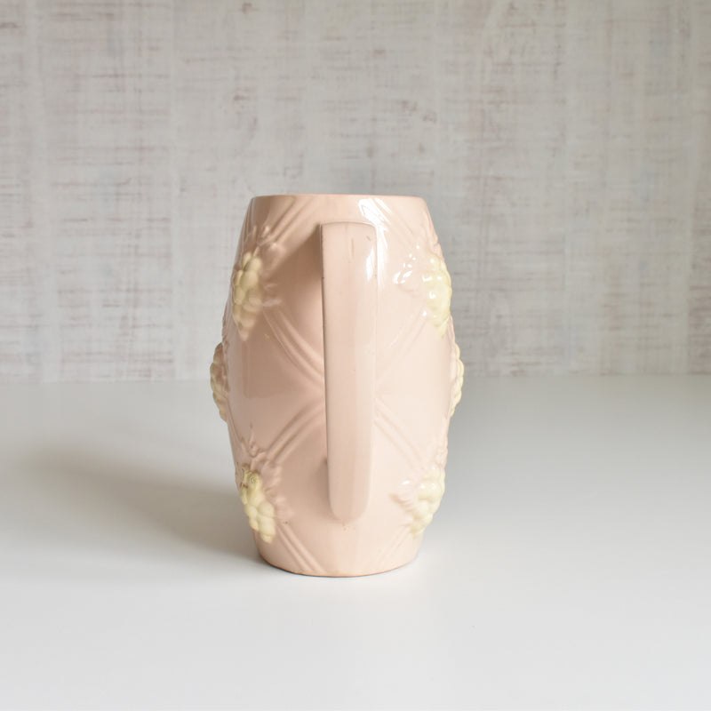 Vintage Digoin & Sarreguemines Pitcher 7304 Rose (Pink)