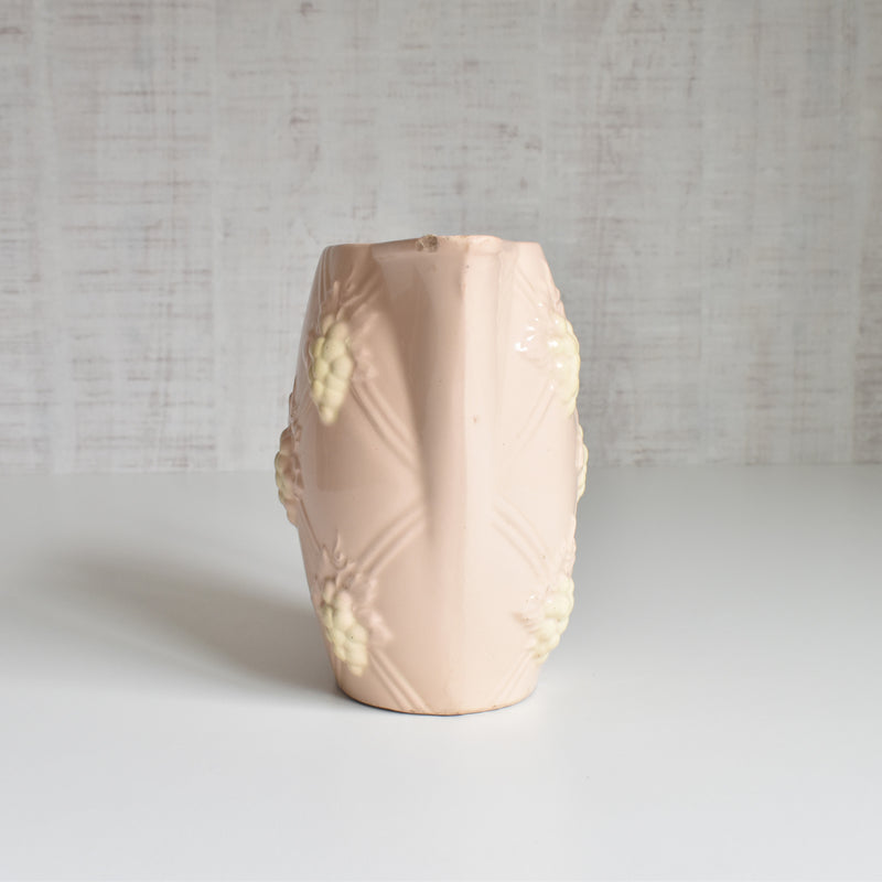 Vintage Digoin & Sarreguemines Pitcher 7304 Rose (Pink)