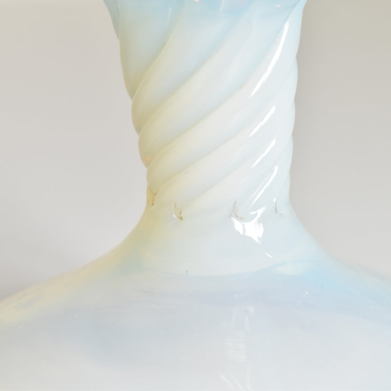 Antique Opaline Pitcher Flower Vase