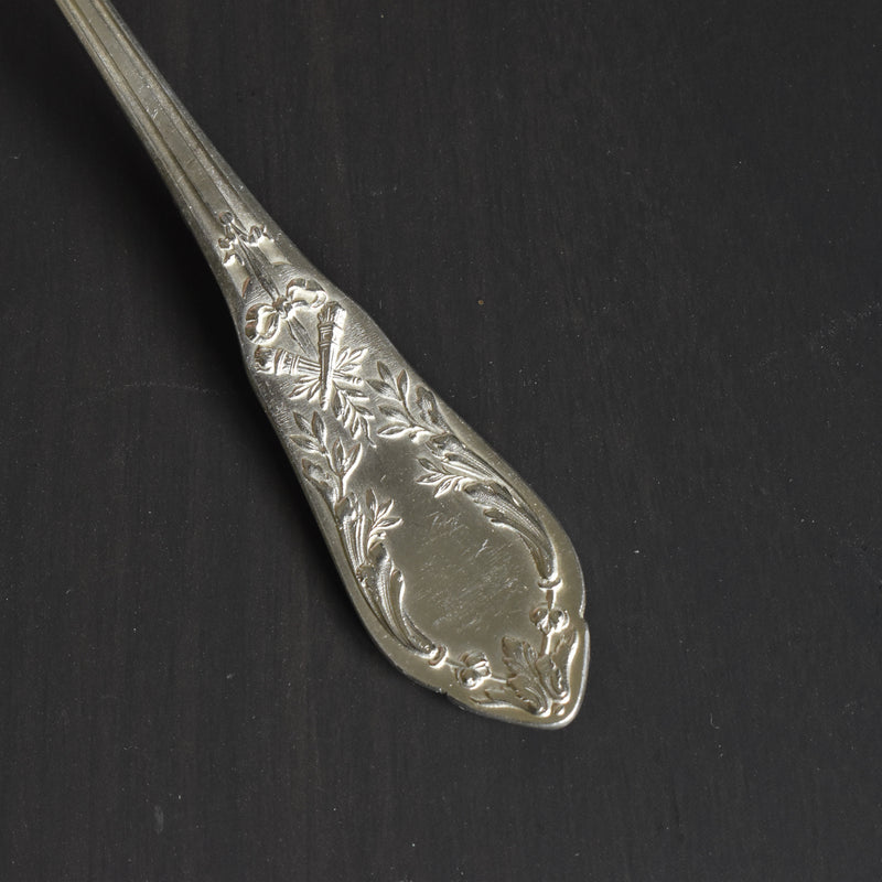 Antique silver-plated fork, SFAM