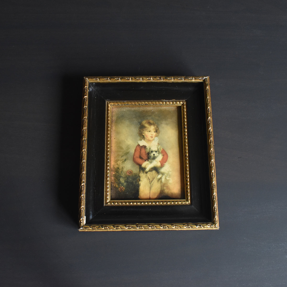 ヴィンテージスモールフレーム 12cm x 14.3cm ブラック — Loane Interior