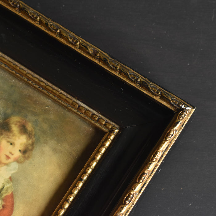 ヴィンテージスモールフレーム 12cm x 14.3cm ブラック