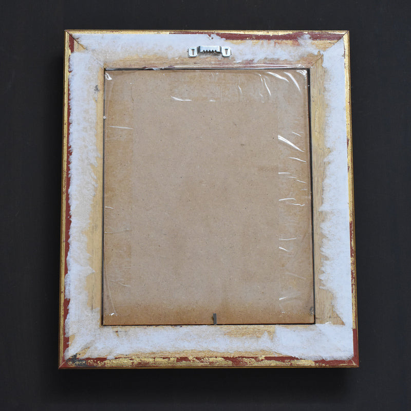 ヴィンテージ絵付きフレーム OLEOGRAPH プリント レモン