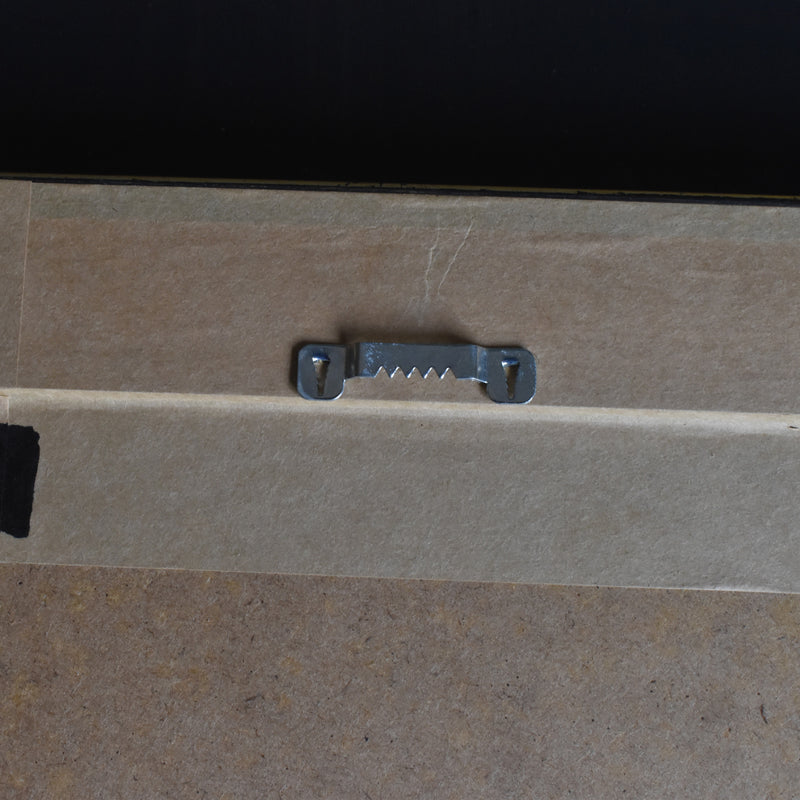 ヴィンテージ絵付きフレーム OLEOGRAPH プリント 花器