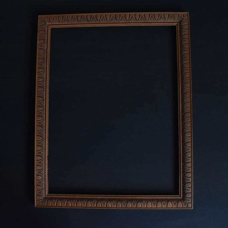 Vintage frame, wood, 37.7cm x 47.5cm