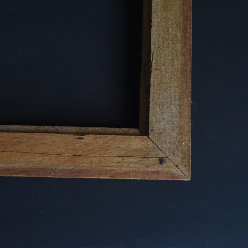 Vintage frame, wood, 37.7cm x 47.5cm