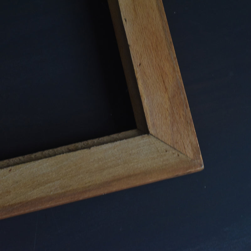 Vintage frame, wood, 37.7cm x 47.5cm
