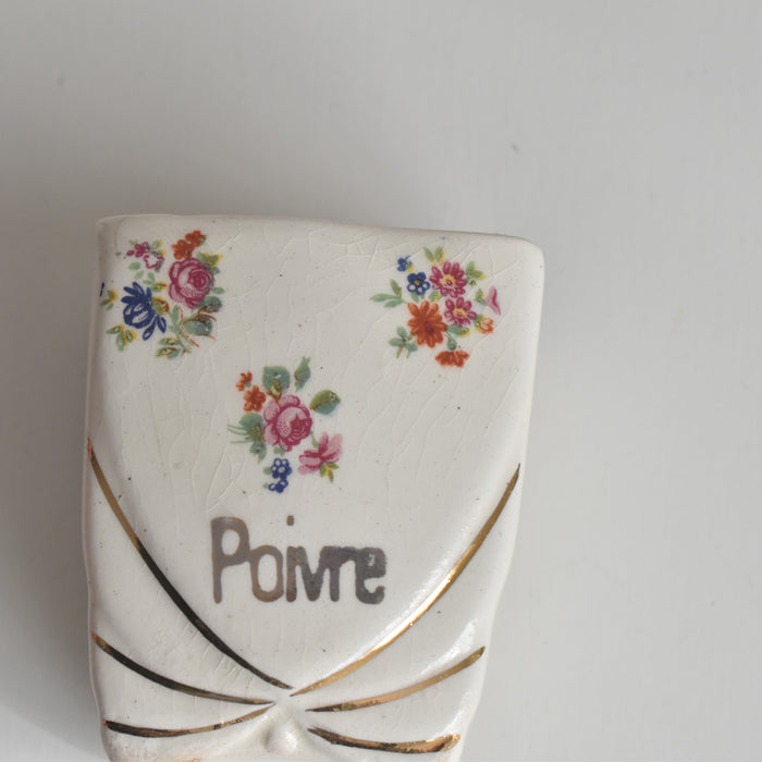 ヴィンテージキャニスター　グリニー　Poivre (ペッパー）