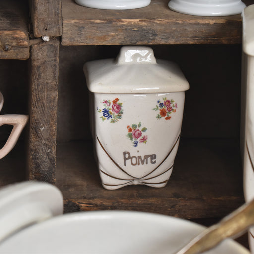 ヴィンテージキャニスター　グリニー　Poivre (ペッパー）