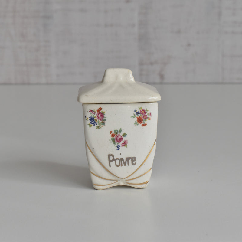 Vintage Cannister Grignot Poivre (Pepper)