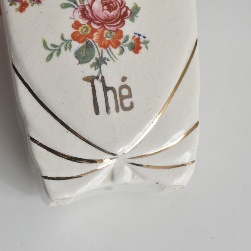 ヴィンテージキャニスター　グリニー Thé (紅茶）