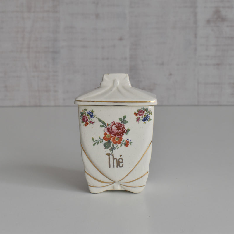 ヴィンテージキャニスター　グリニー Thé (紅茶）