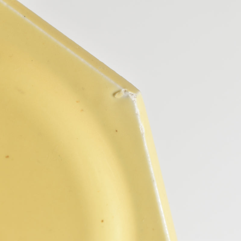 Vintage dînette (play food) Gien Octagonal Plate A