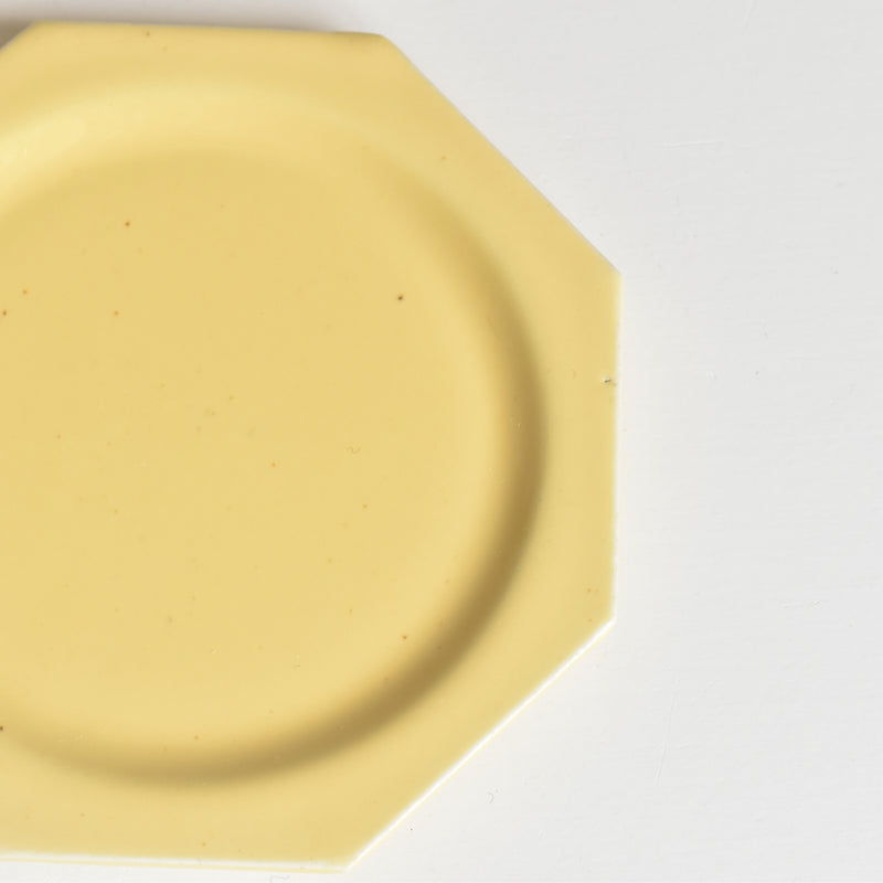 Vintage dînette (play food) Gien Octagonal Plate A