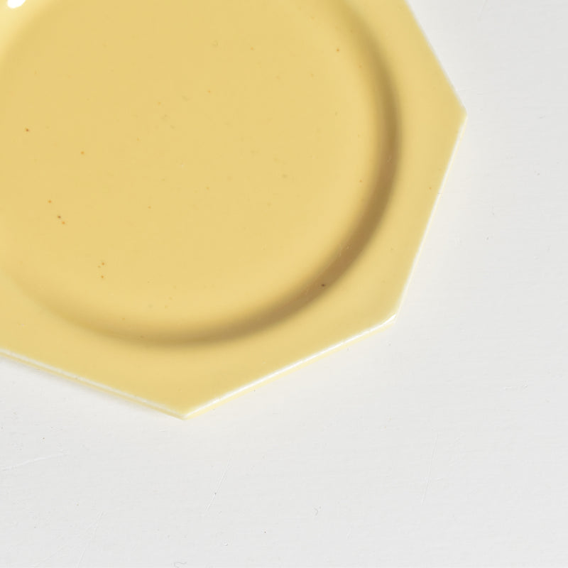 Vintage dînette (play food) Gien Octagonal Plate A